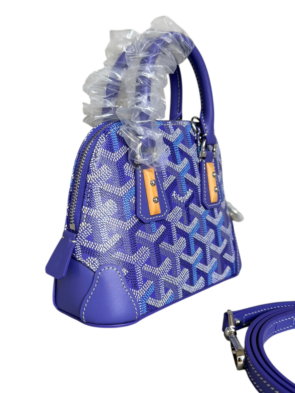 Goyard Vendôme Nano bag in Blueberry Purple
