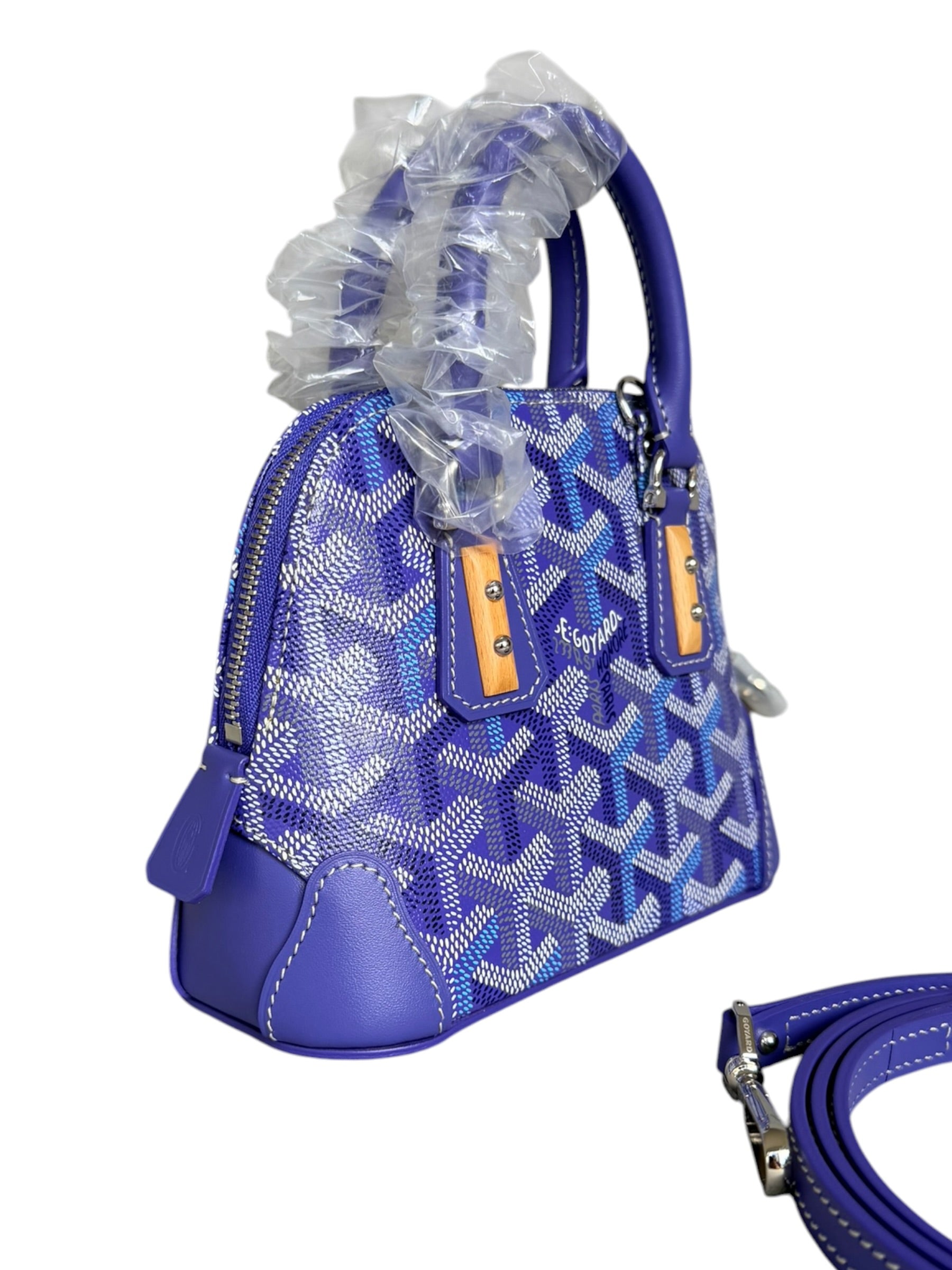 Goyard Vendôme Nano bag in Blueberry Purple