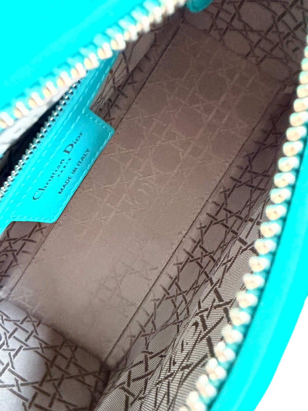 Dior Medium Lady Dior in Tiffany Blue