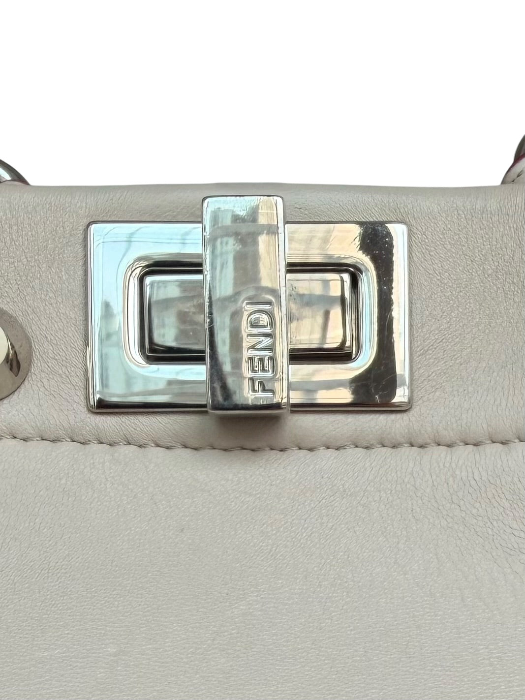 Fendi Peekaboo Embellished Floral Convertible Bag