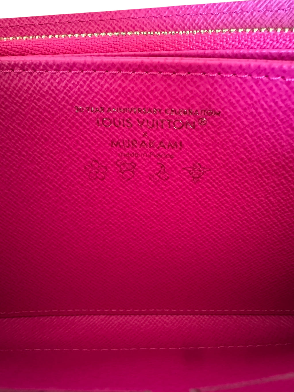 Louis Vuitton x Takashi Murakami Floral Zippy Wallet (Japan Only) - Brown