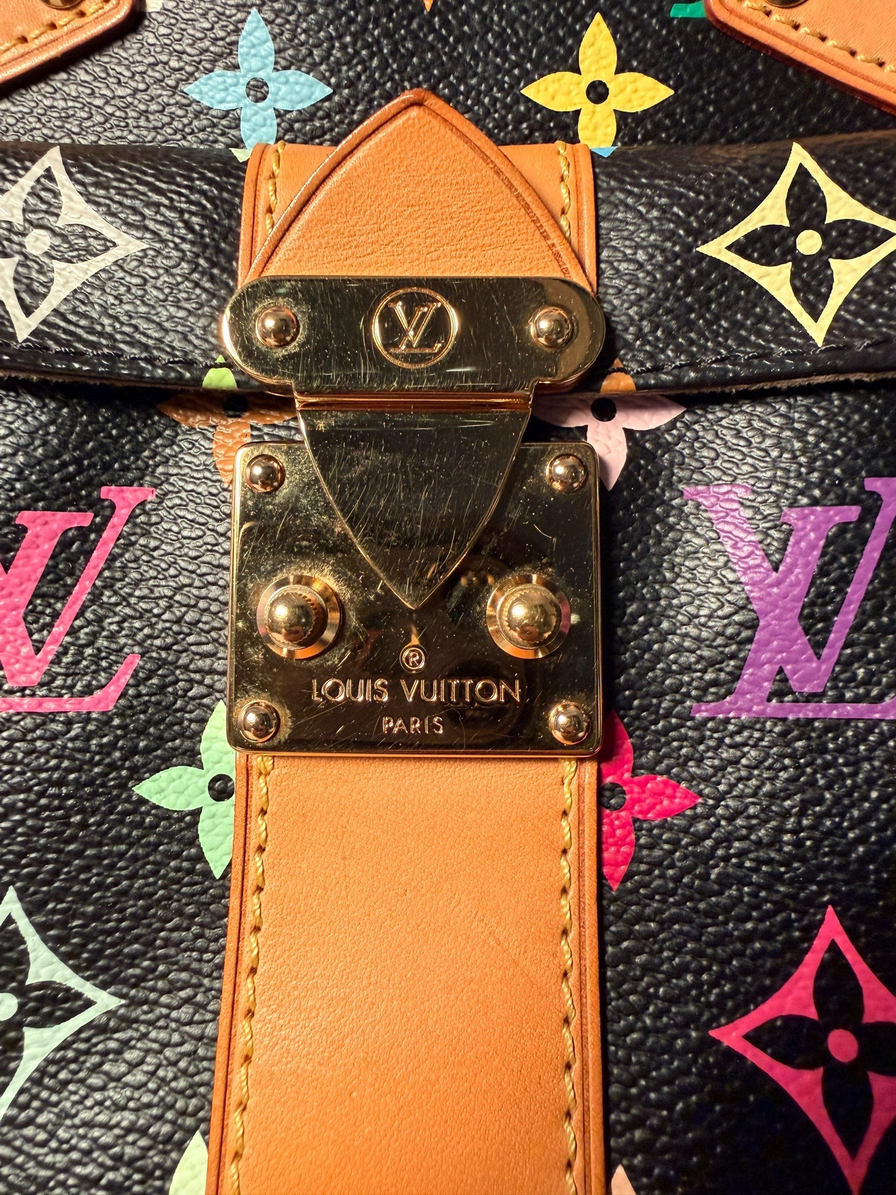Louis Vuitton Multicolor Speedy 30 - Black GHW