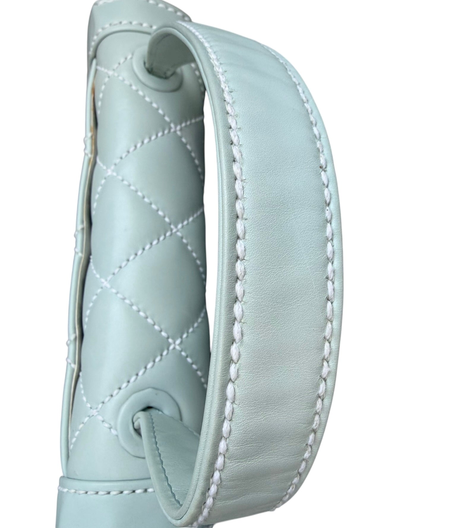 Chanel 2004-2005 Vintage Wild Stitch Handbag - Light Blue, GHW