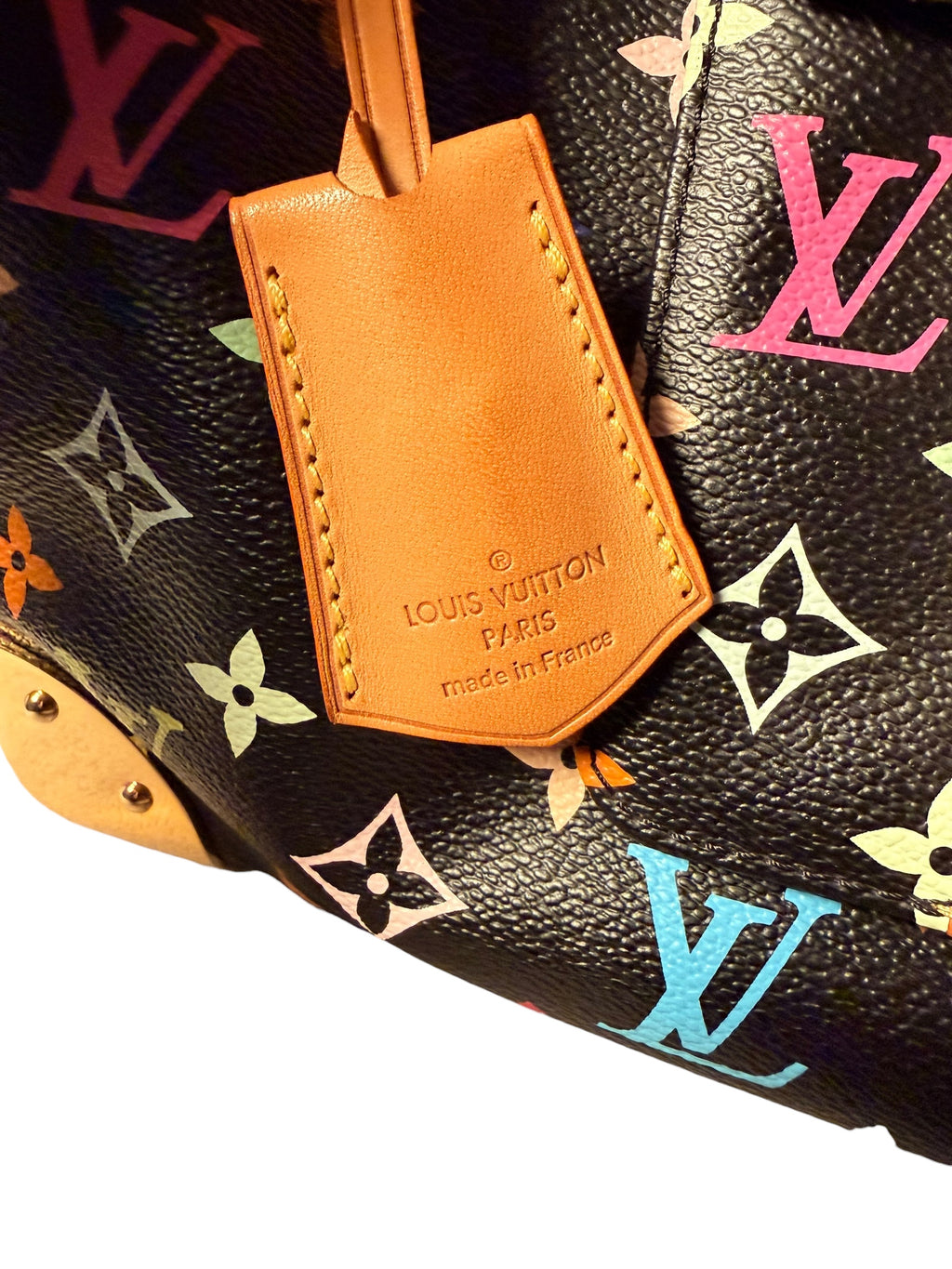 Louis Vuitton Multicolor Speedy 30 - Black GHW
