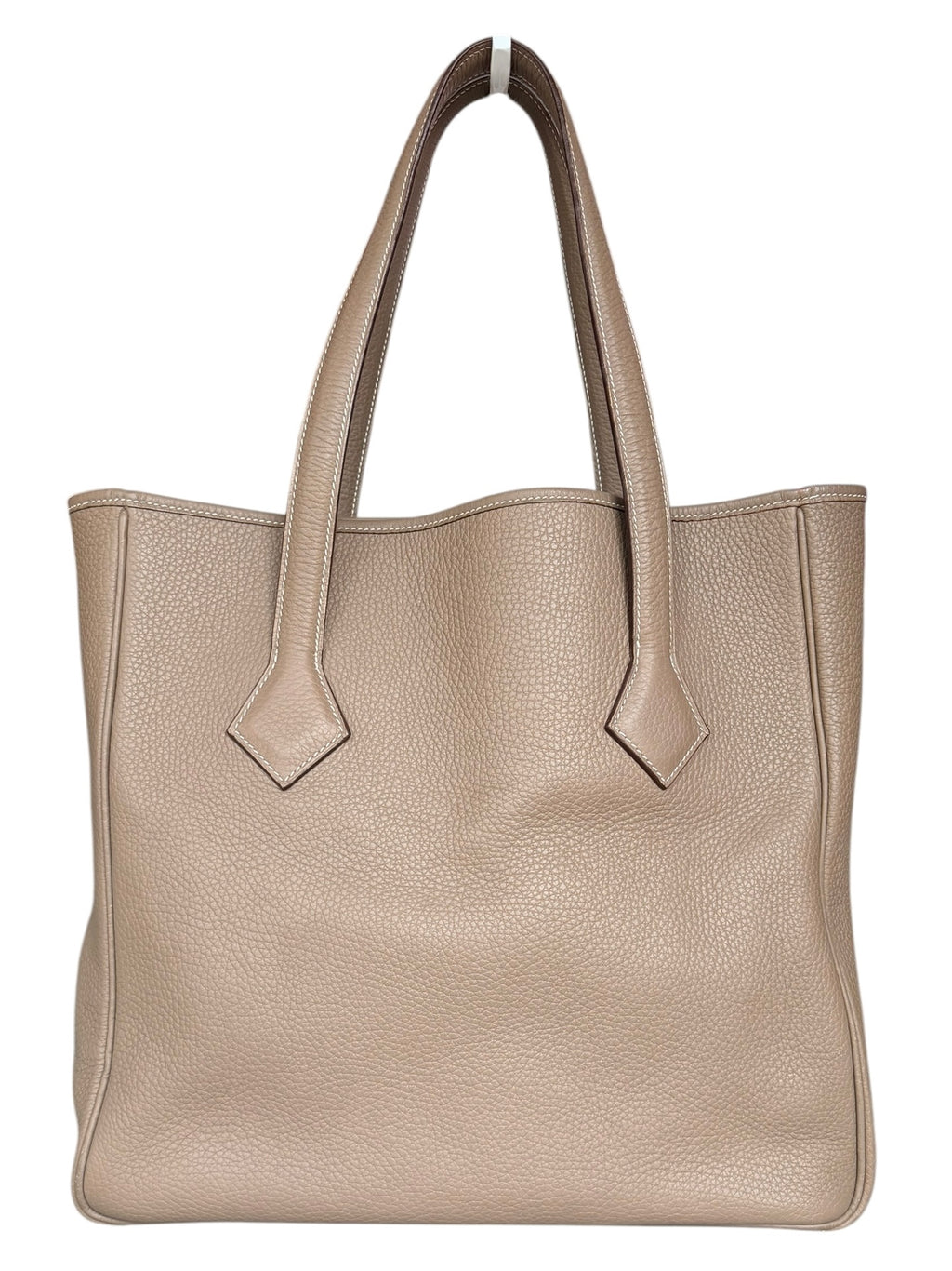 Hermès 2006 Victoria II Cabas Tote Bag in Etoupe