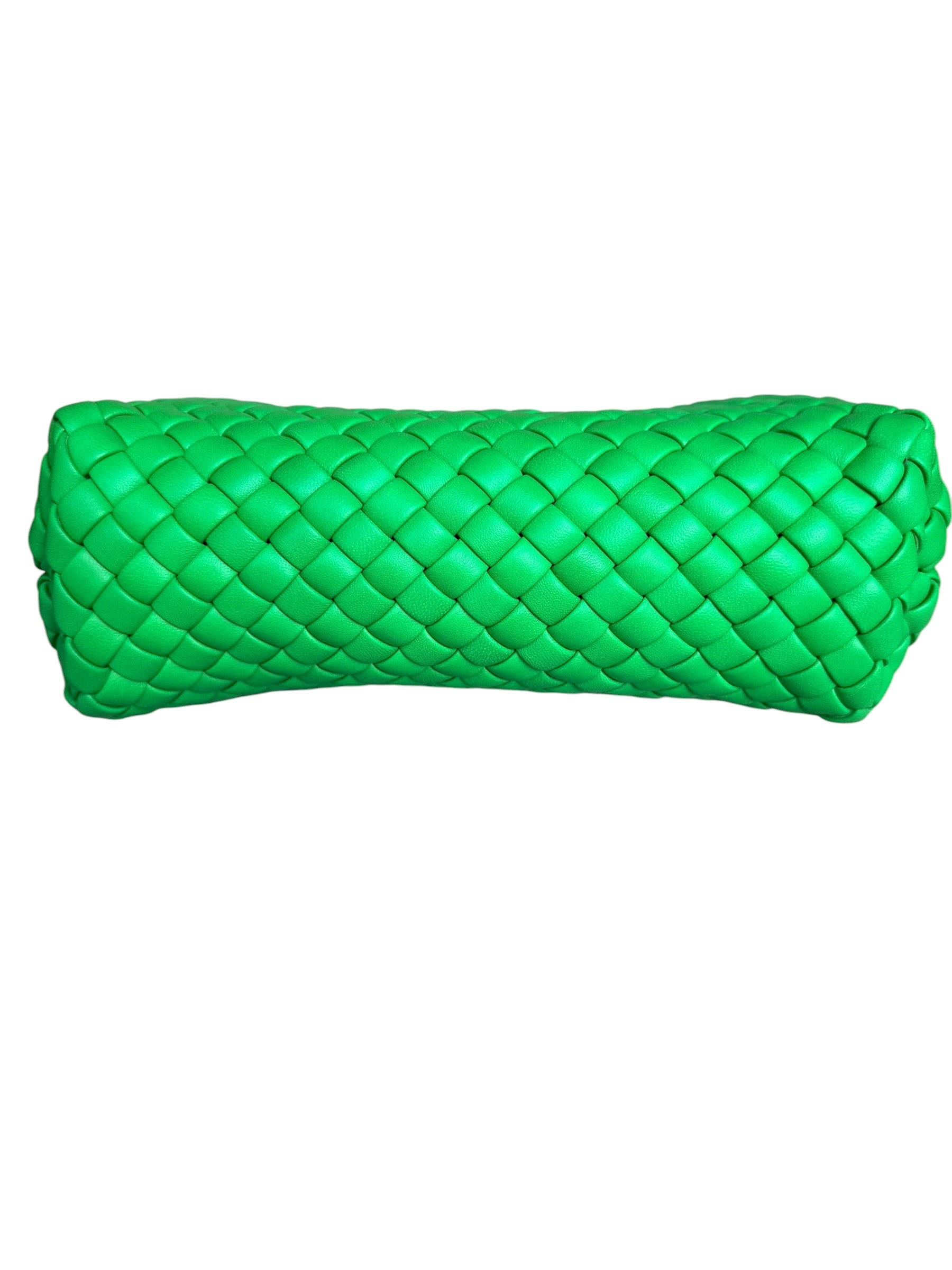 Bottega Veneta Mini Handle Bag in Parakeet Green