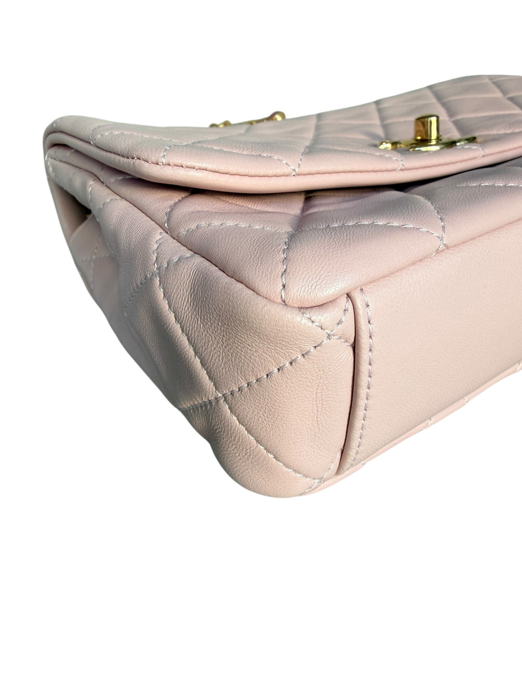 Chanel Small Classic Flap with Fantasy Stone Chain - Pink, GHW