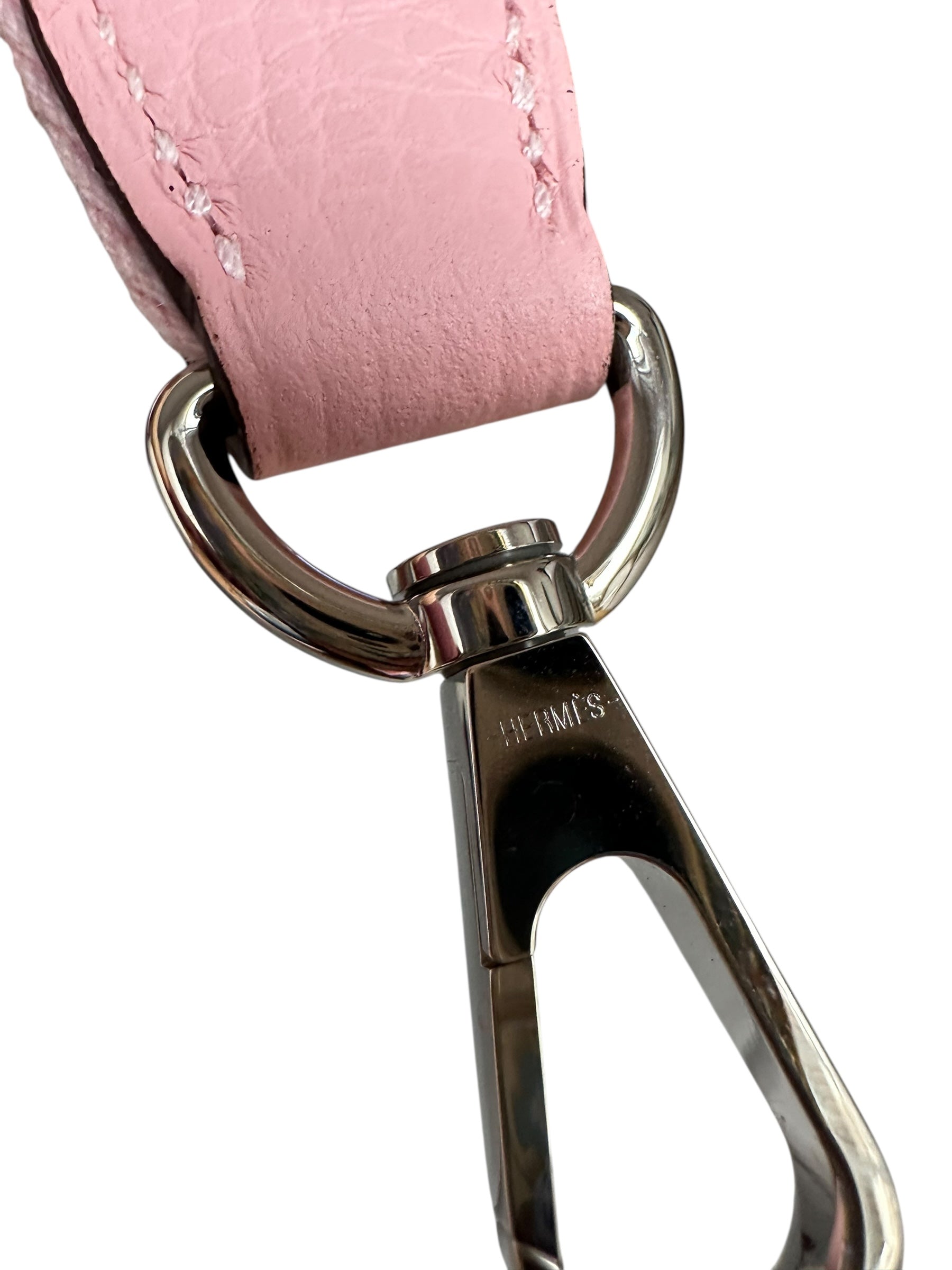 Hermes 2025 Mini Evelyn - Sakura Pink