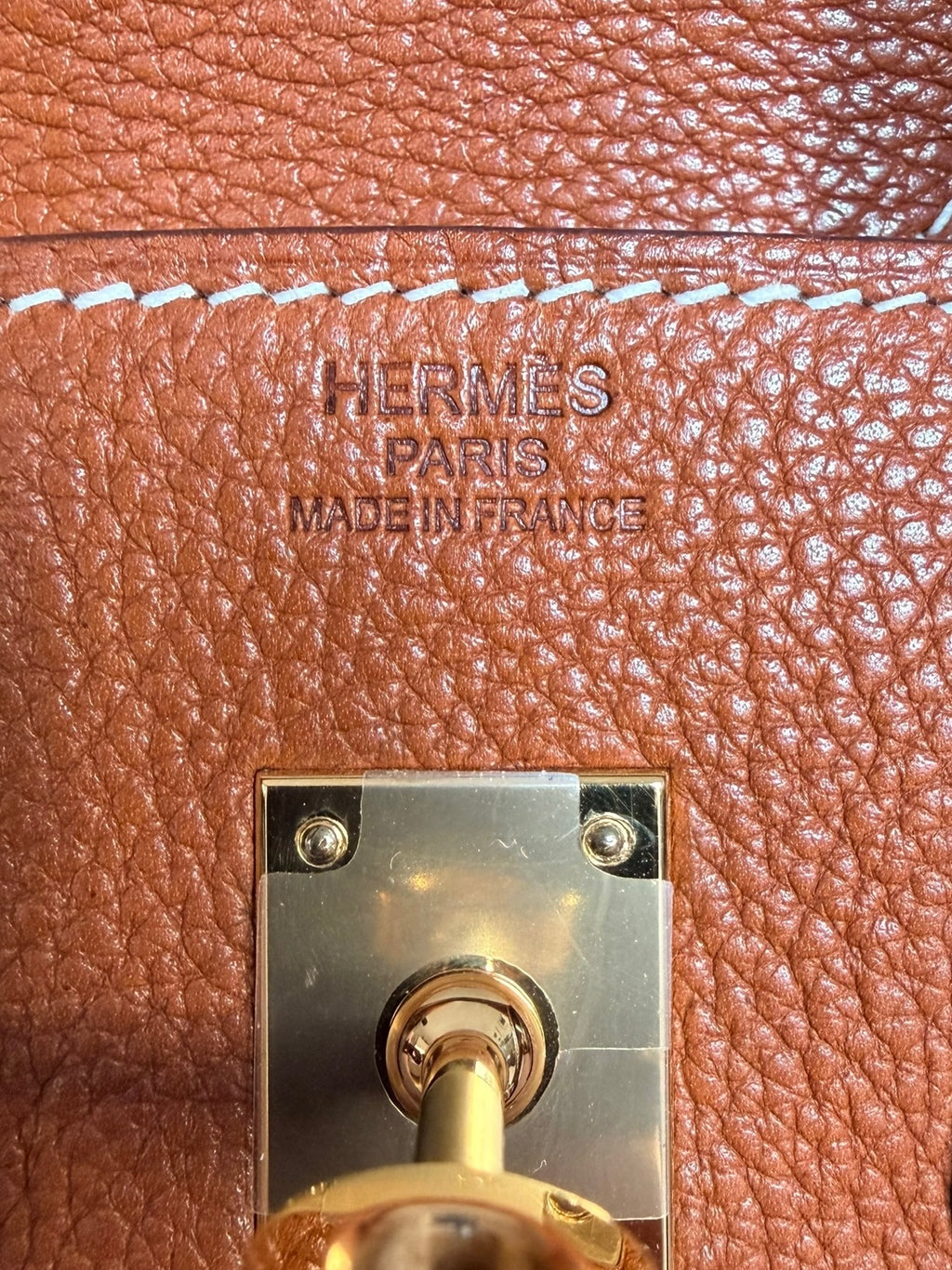 Hermès Birkin 25 in Fauve Barenia Faubourg with GHW