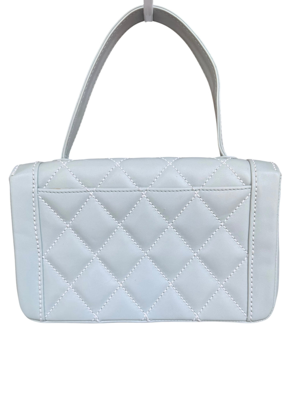 Chanel 2004-2005 Vintage Wild Stitch Handbag - Light Blue, GHW
