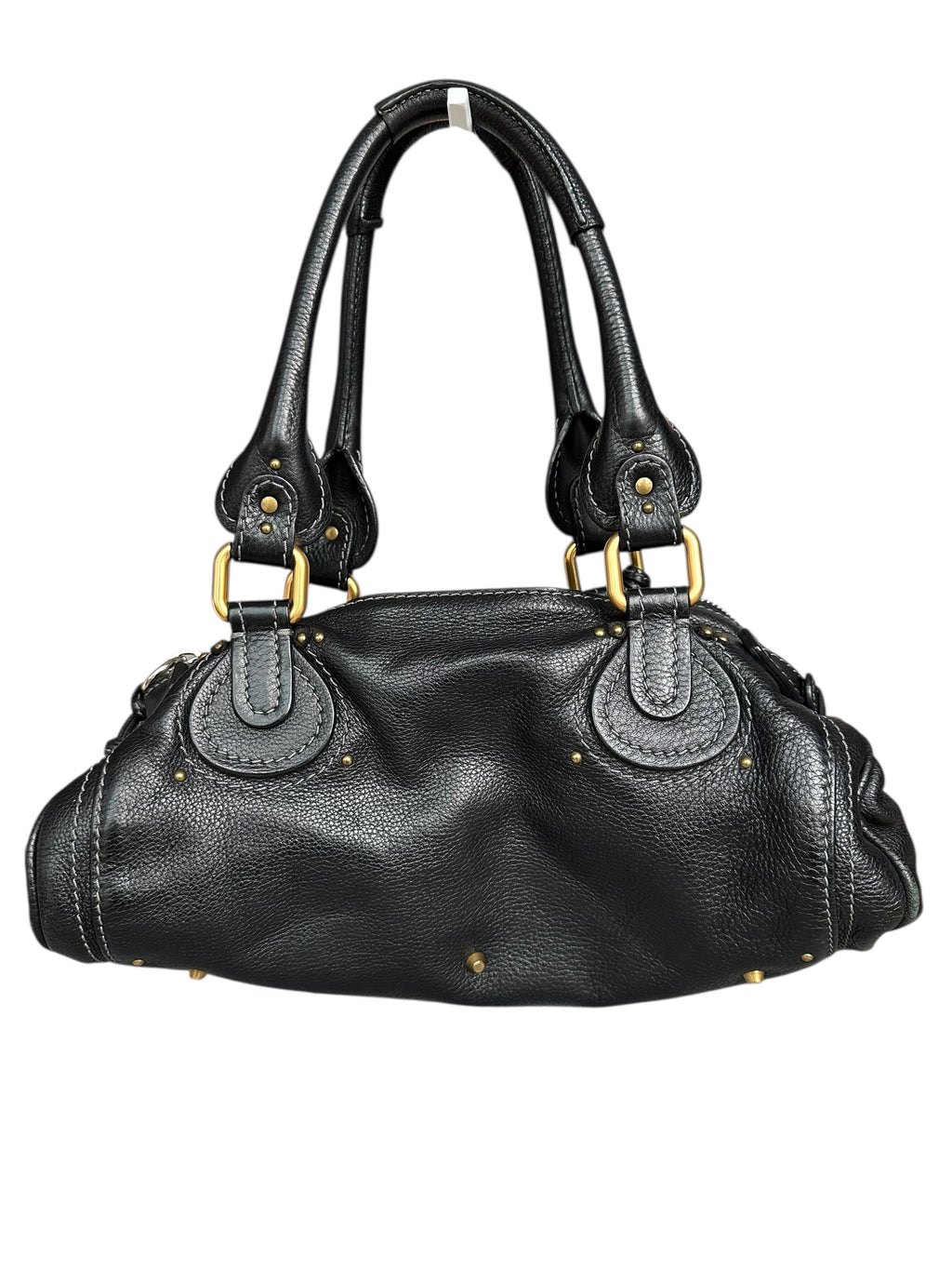 Chloe Vintage 2005 Paddington Leather Bag - Black, GHW