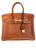 Hermès Birkin 25 in Fauve Barenia Faubourg with GHW