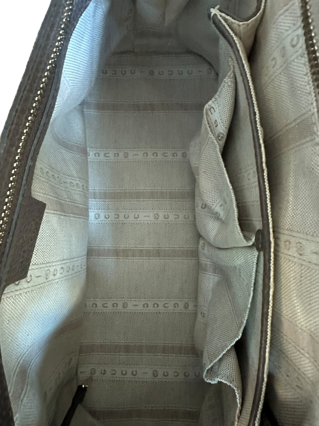 Gucci Lady Dollar Tote - Gray Brown