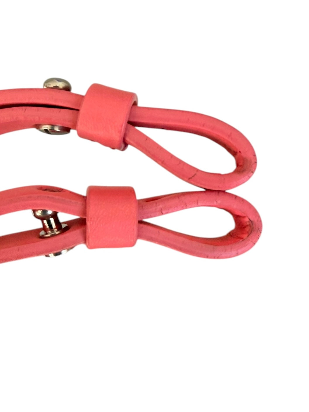 Fendi Mini Baguette Leather Phone Pouch in Pink Enamel