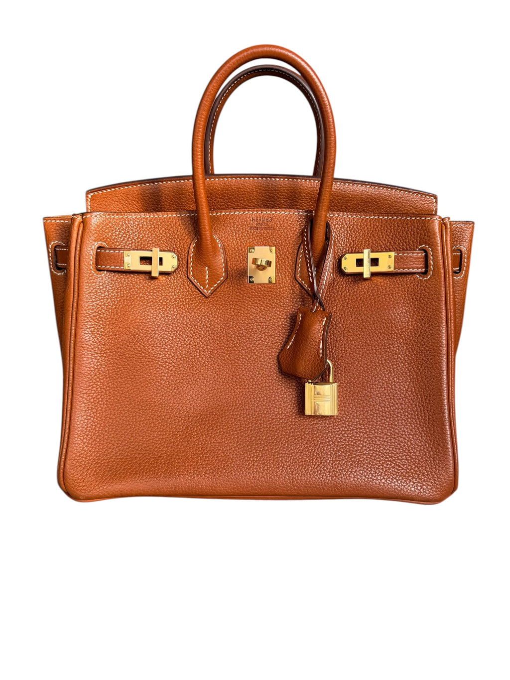 Hermès Birkin 25 in Fauve Barenia Faubourg with GHW