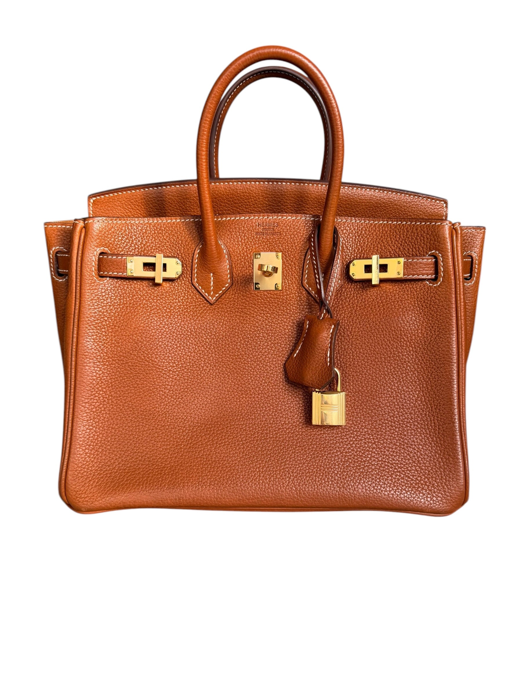 Hermès Birkin 25 in Fauve Barenia Faubourg with GHW