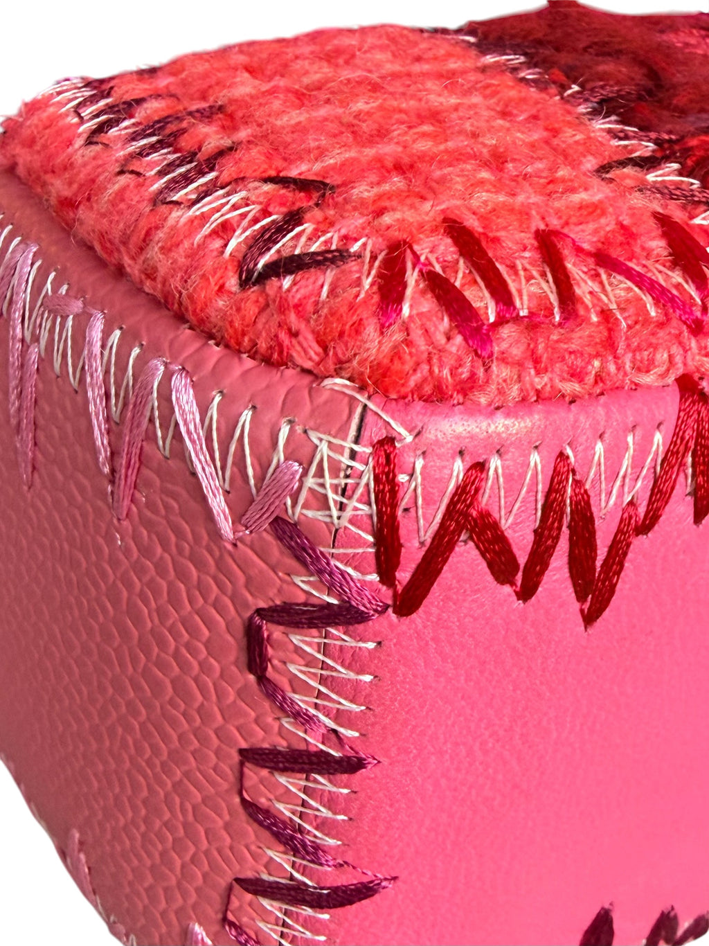 Chanel Medium Classic Flap Patchwork Bag in Pink with SHW