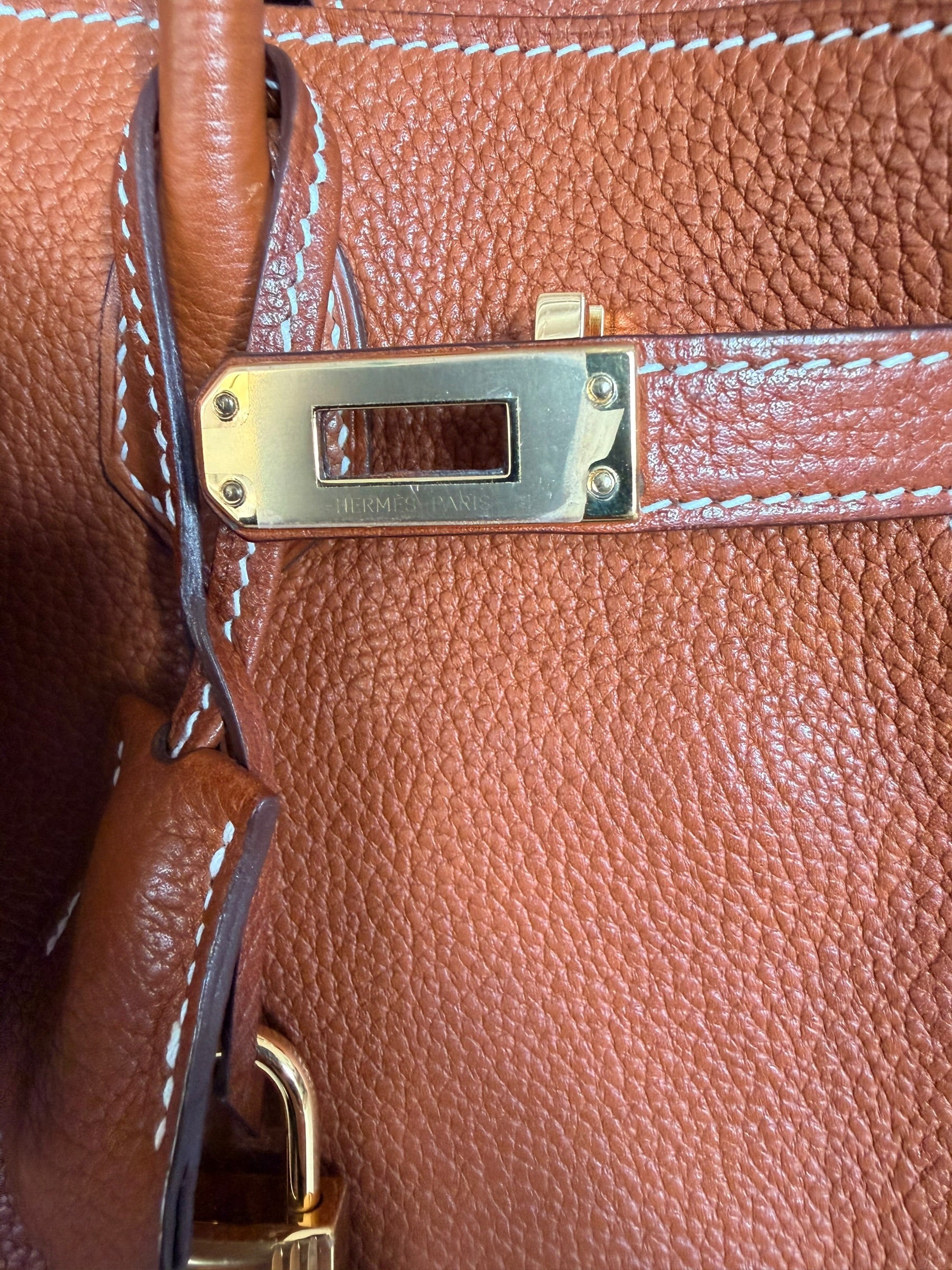 Hermès Birkin 25 in Fauve Barenia Faubourg with GHW