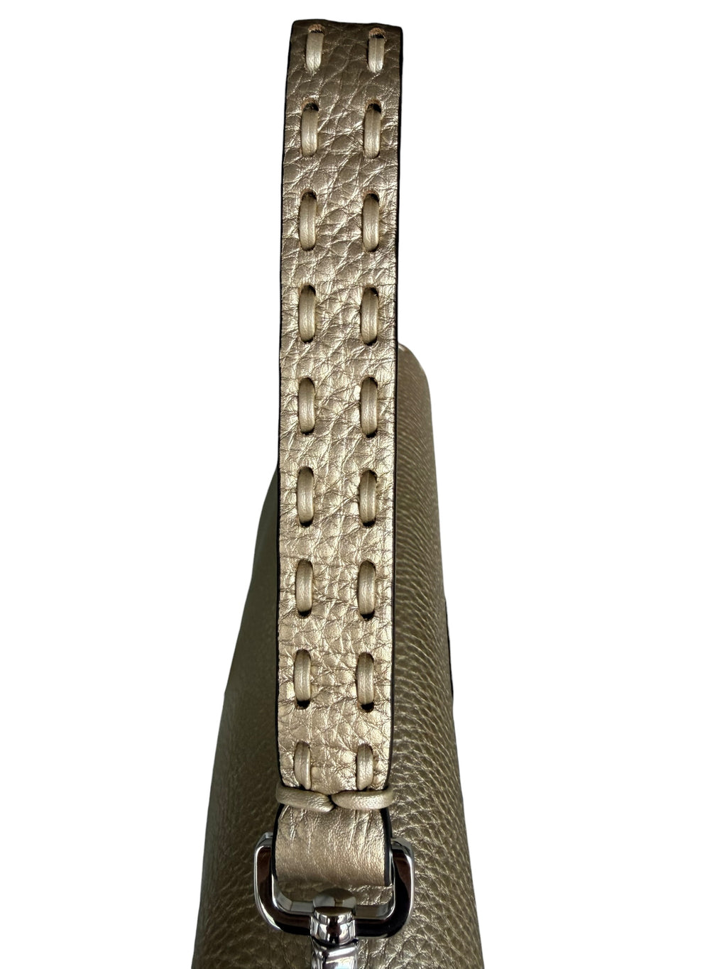 Fendi Baguette Selleria - Gold Leather
