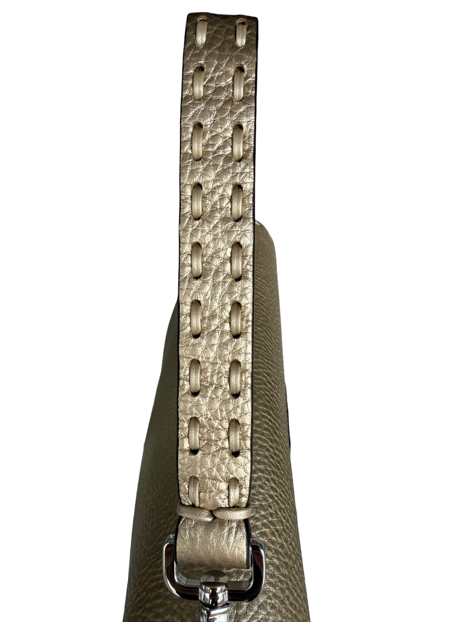 Fendi Baguette Selleria - Gold Leather