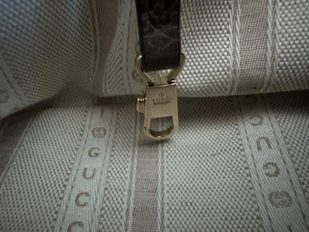 Gucci Lady Dollar Tote - Gray Brown