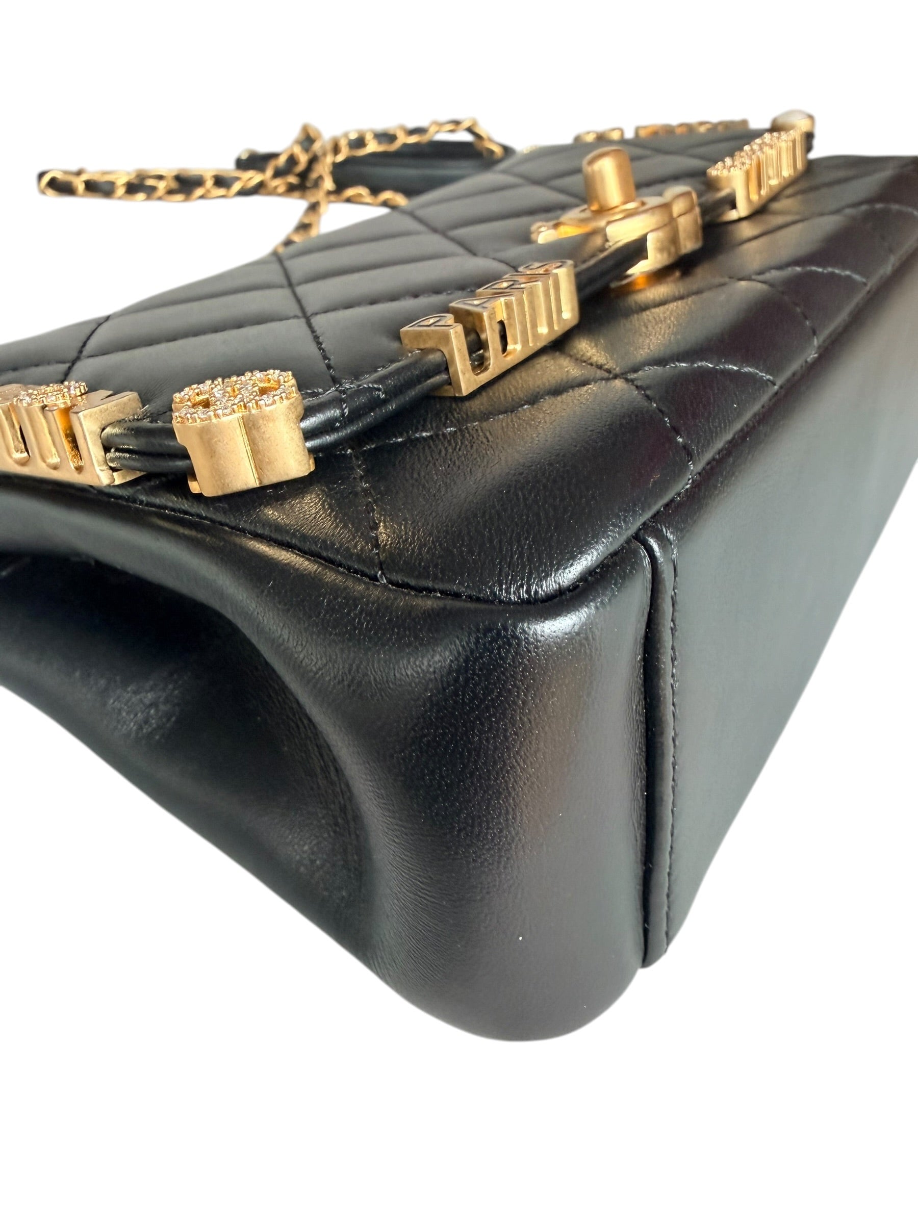 Chanel Paris Monaco Limited Edition Mini Flap Bag - Black, GHW