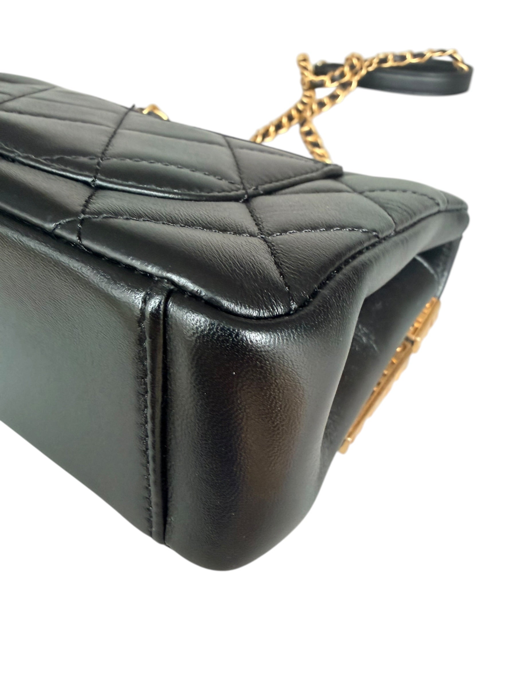 Chanel Paris Monaco Limited Edition Mini Flap Bag - Black, GHW