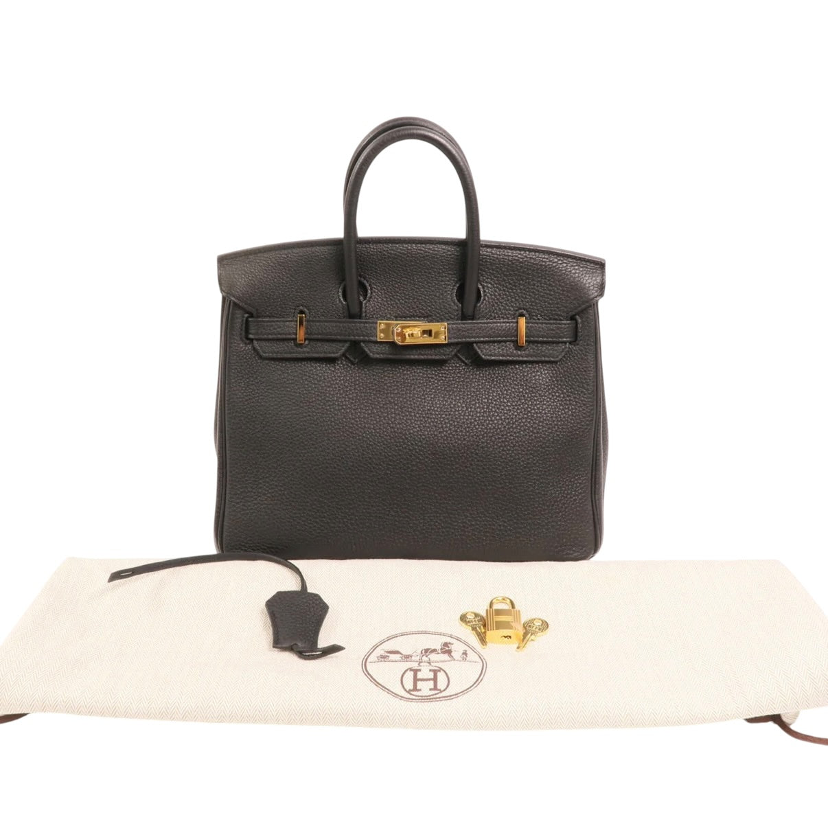 Hermés Birkin 25 Noir Togo GHW X Stamp (PRE-SALE)