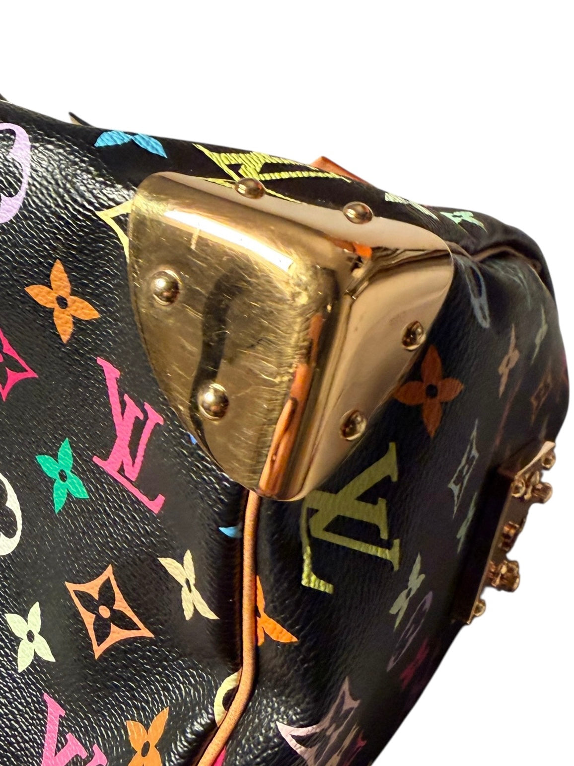 Louis Vuitton Multicolor Speedy 30 - Black GHW