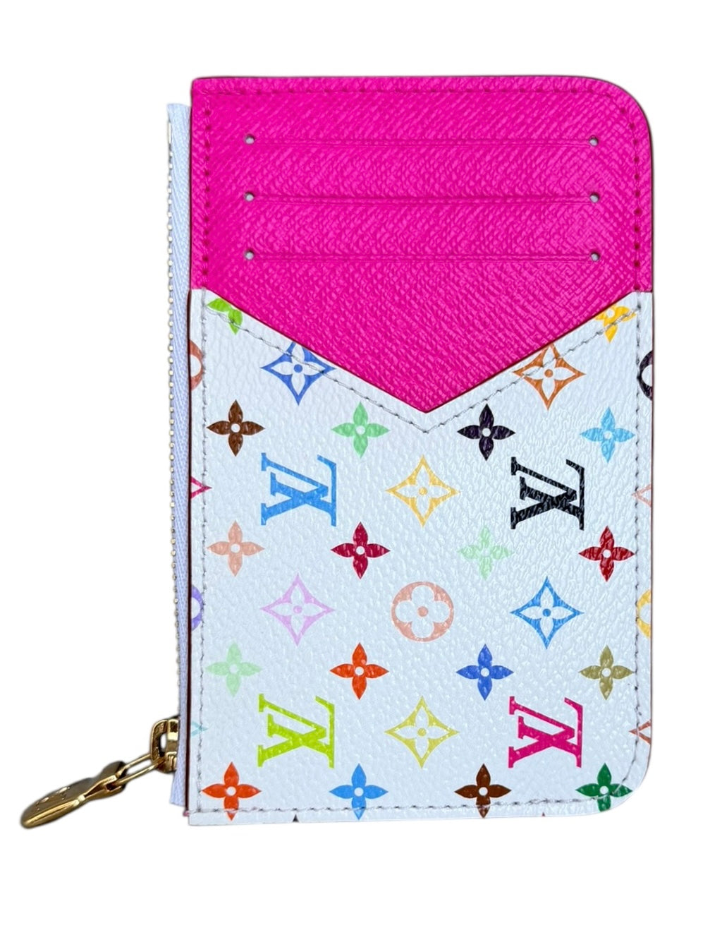 Louis Vuitton LV x TM Romy Cardholder - Multicolor, White, Pink