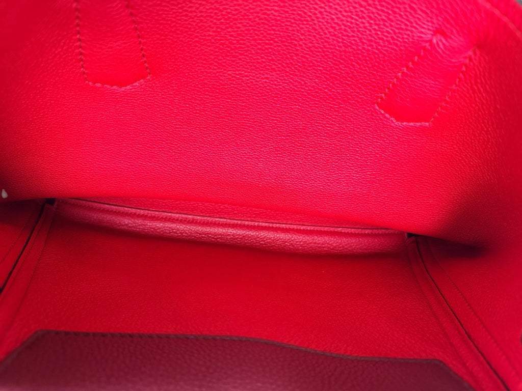 Prada Cuir Double Tote Bag Vitella Daino Leather - Bordeaux