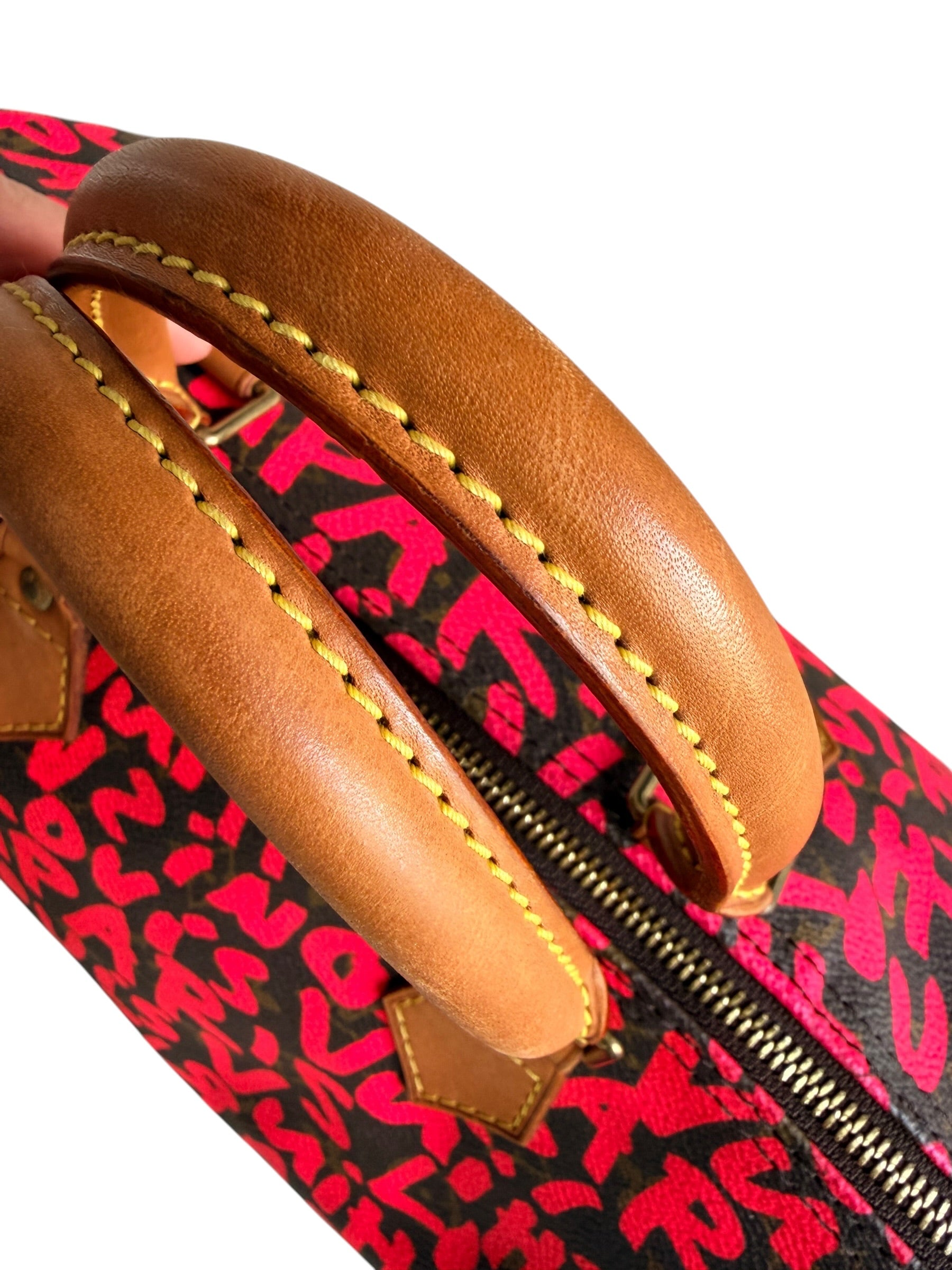 Louis Vuitton x Stephen Sprouse Monogram Speedy 30 in Fuchsia Pink