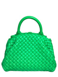 Bottega Veneta Mini Handle Bag in Parakeet Green