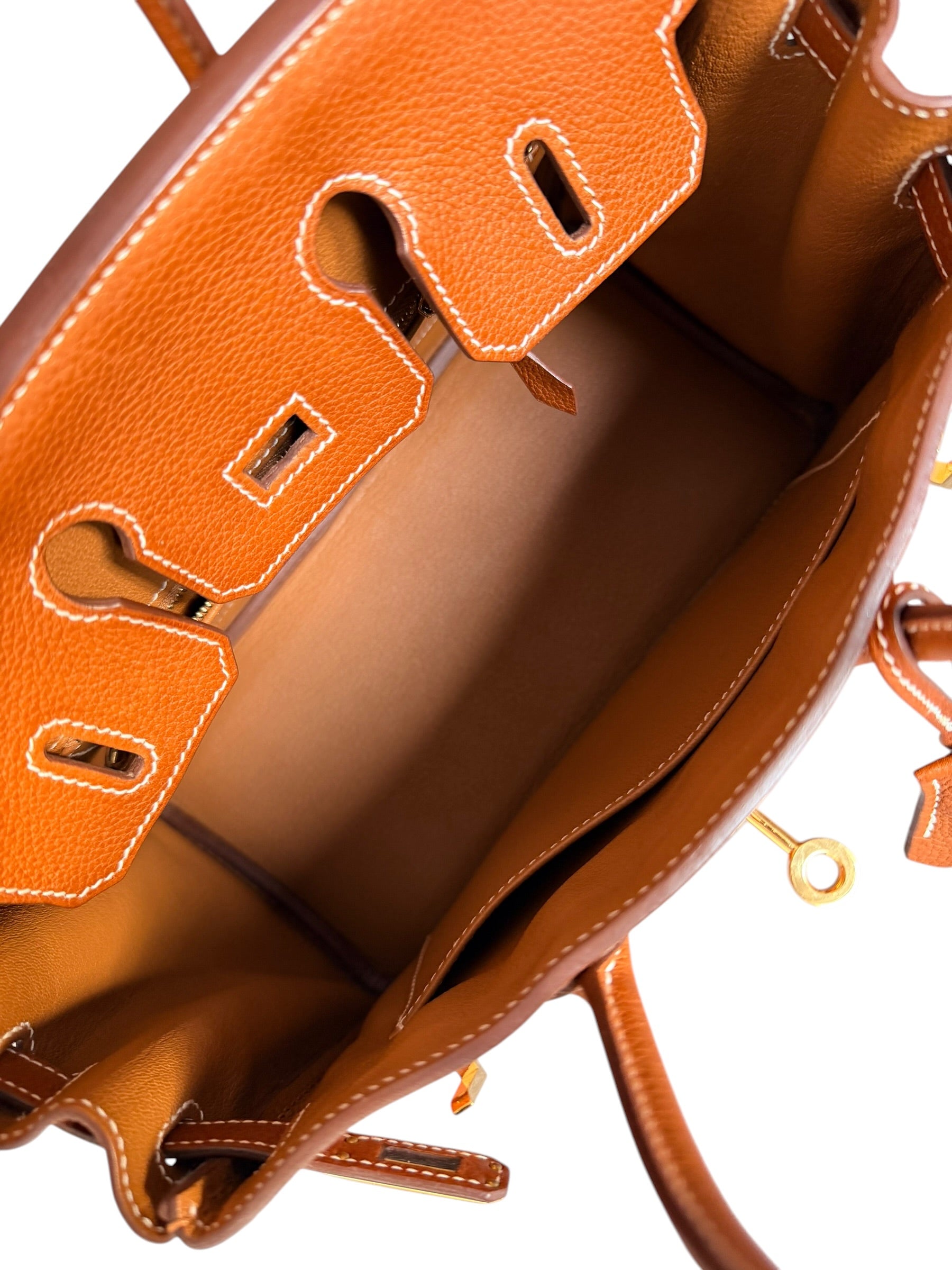 Hermès Birkin 25 in Fauve Barenia Faubourg with GHW