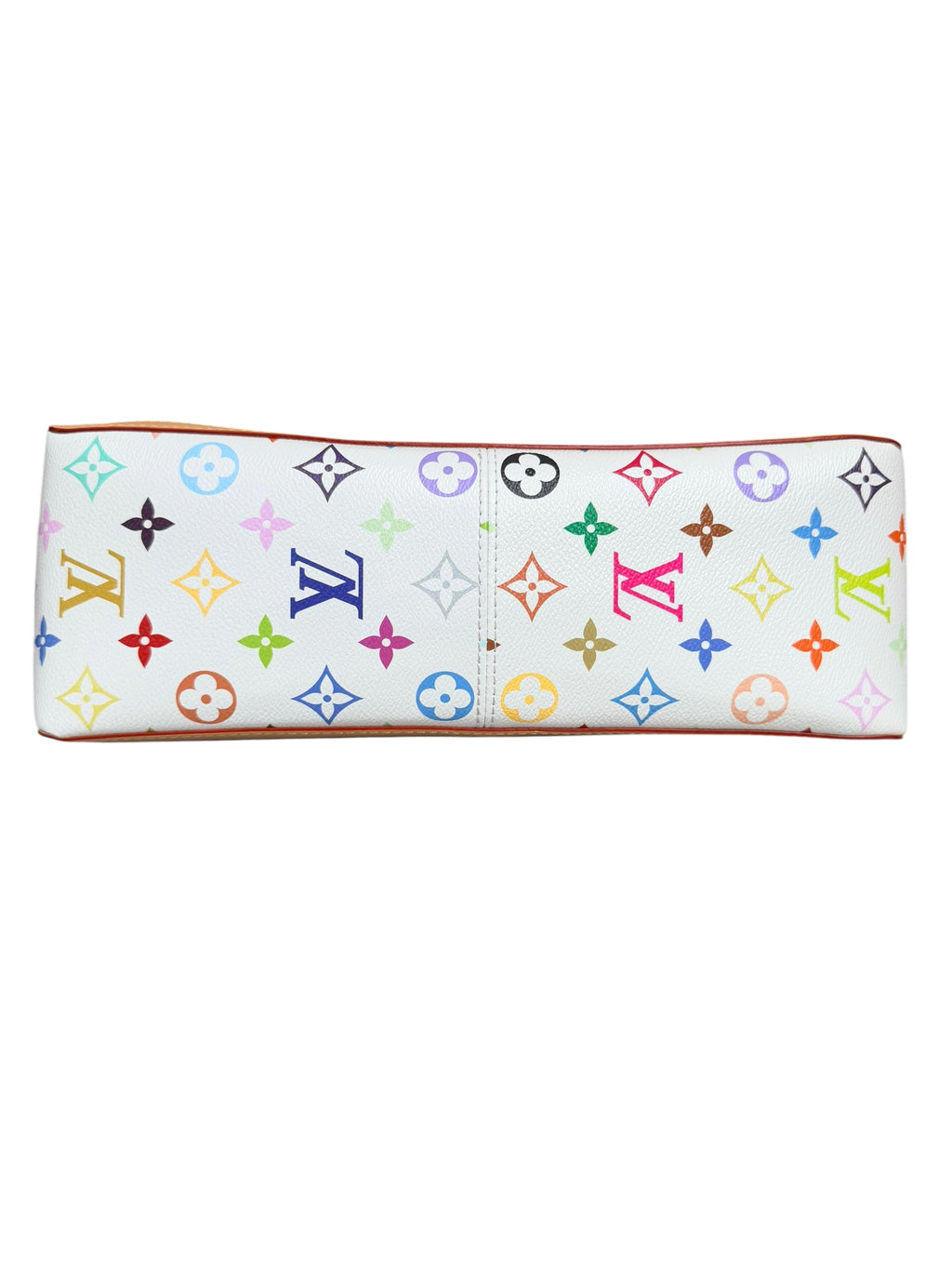 Louis Vuitton x Takashi Murakami Dauphine Soft GM in White Multicolor Monogram