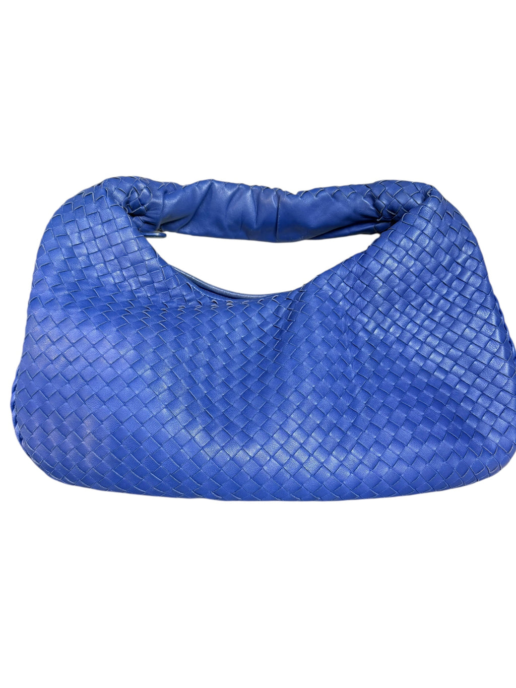 Bottega Veneta Classic Medium Intrecciato Leather Hobo - Cobalt Blue