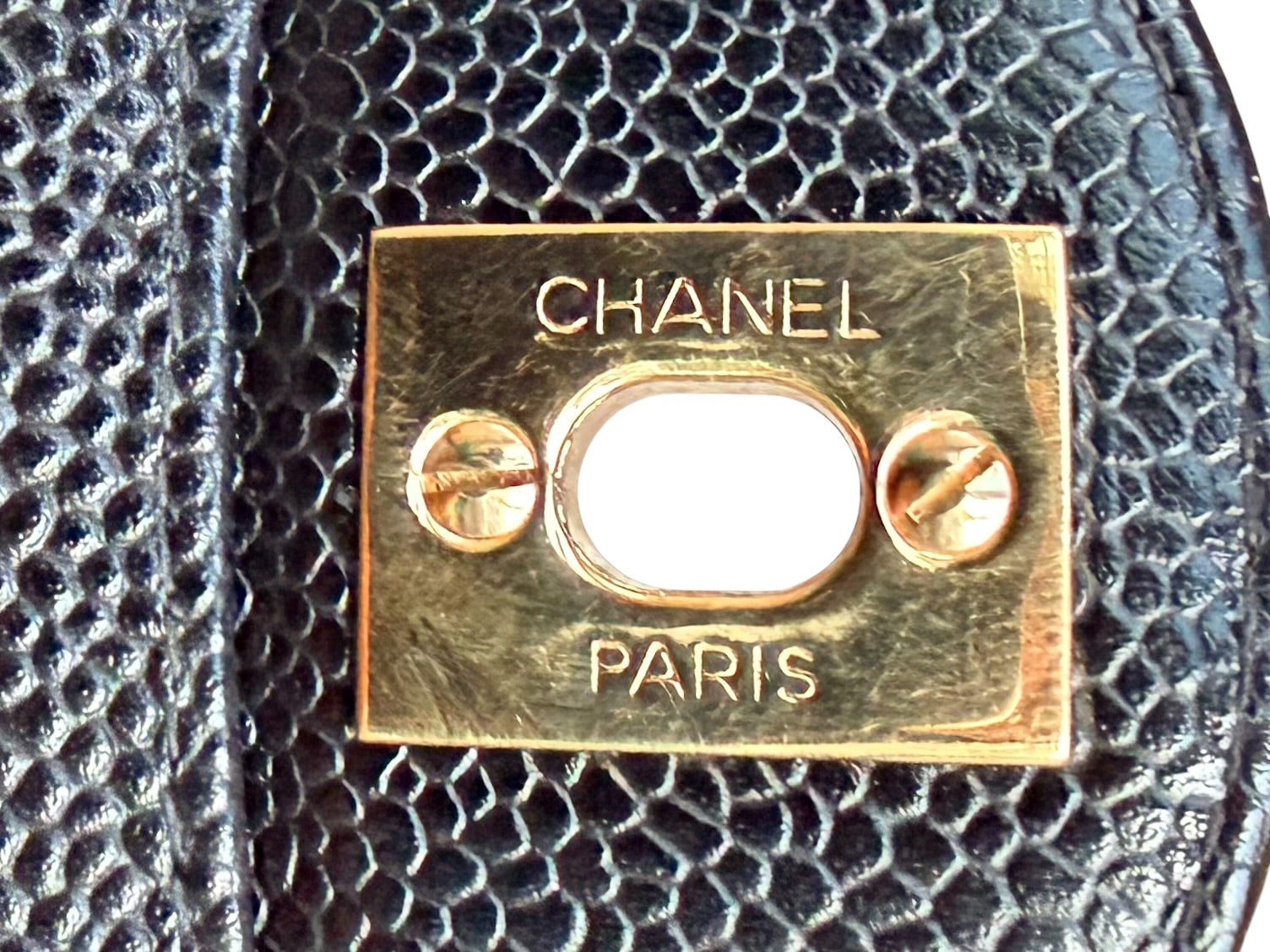 Chanel Small Double Flap in Black Caviar Leather GHW