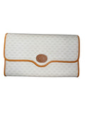 Vintage Gucci Late 70s GG Supreme Clutch with Attachable Strap