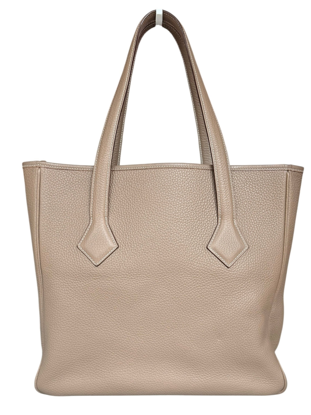 Hermès 2006 Victoria II Cabas Tote Bag in Etoupe