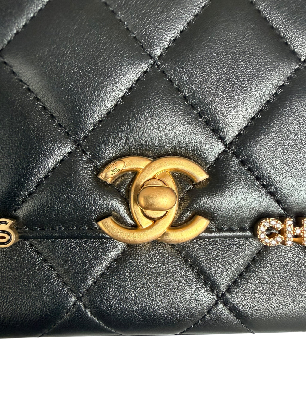 Chanel Paris Monaco Limited Edition Mini Flap Bag - Black, GHW