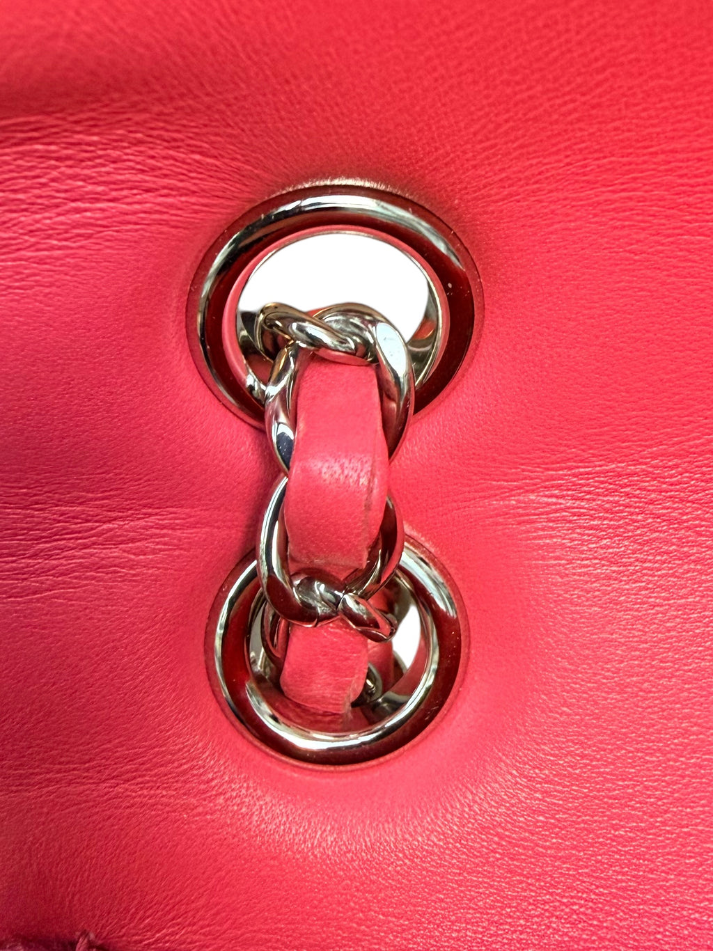 Chanel Medium Classic Flap Patchwork Bag in Pink with SHW