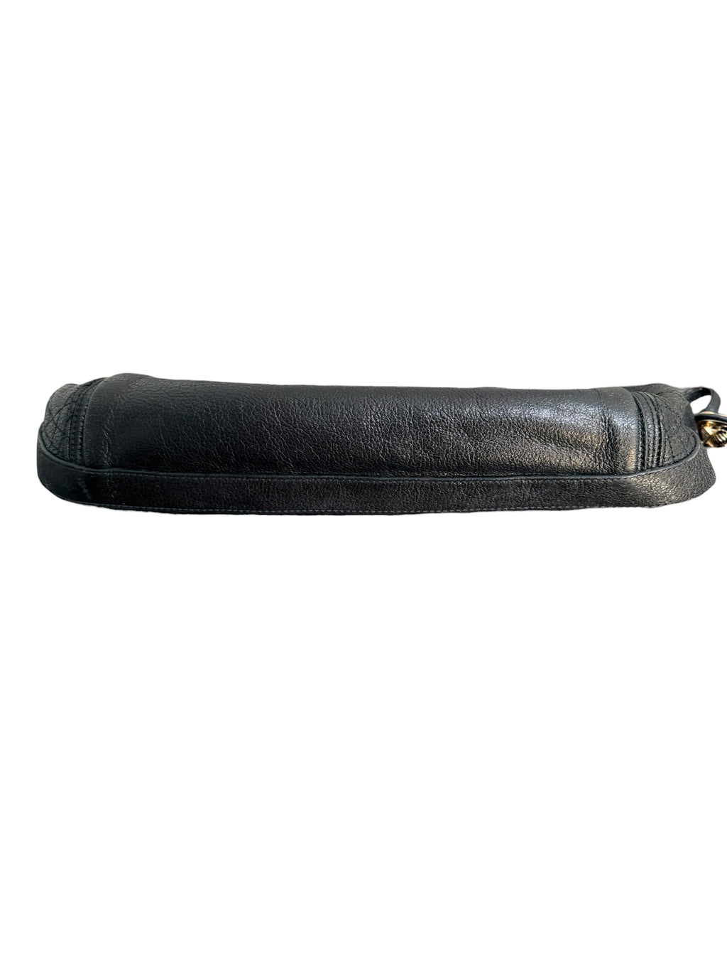 Dior Cannage Bee Hobo in Black Deerskin with Gold Hardware