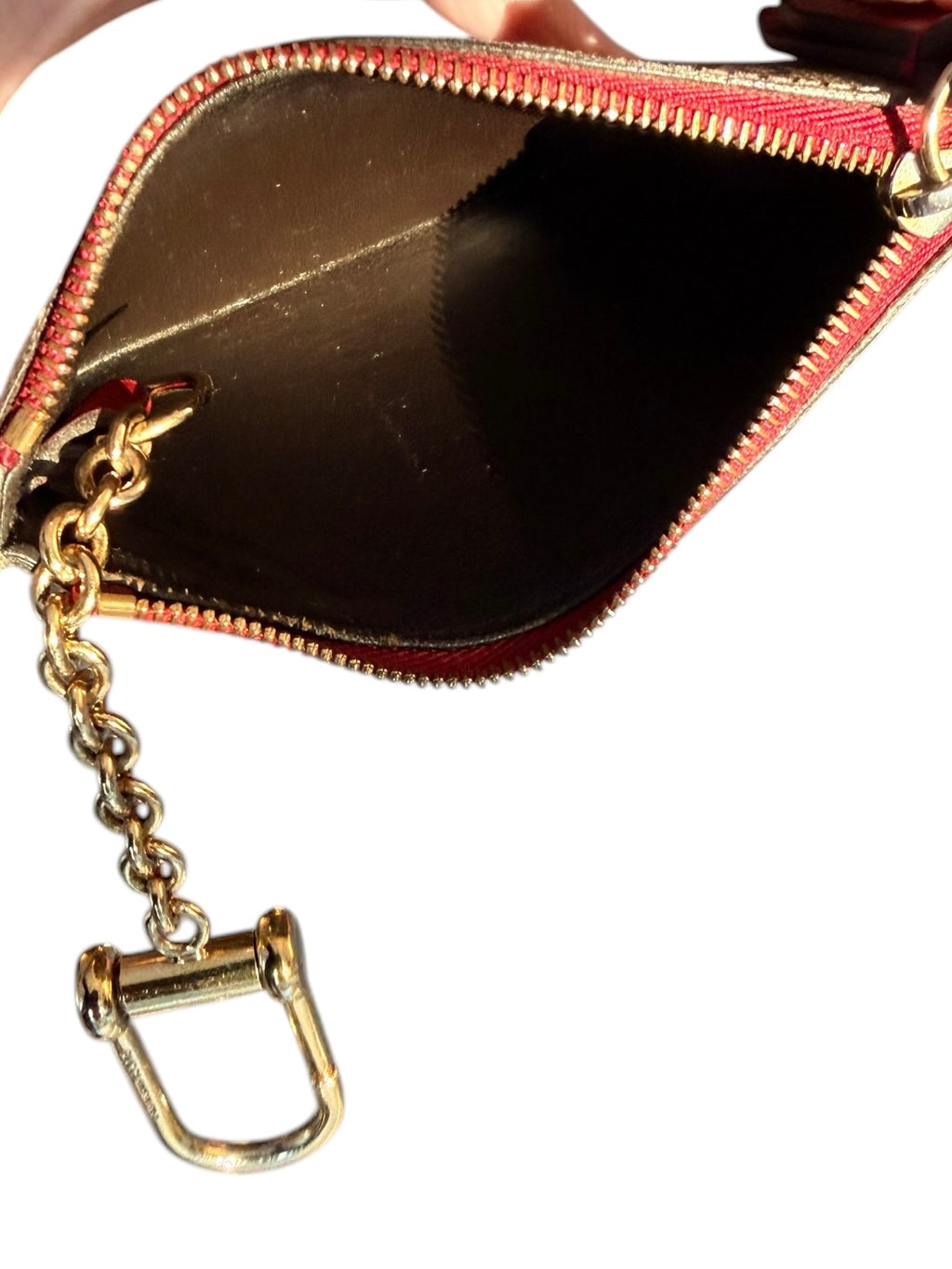 Gucci GG Supreme Tian Key Case in Floral Bird Print - Beige
