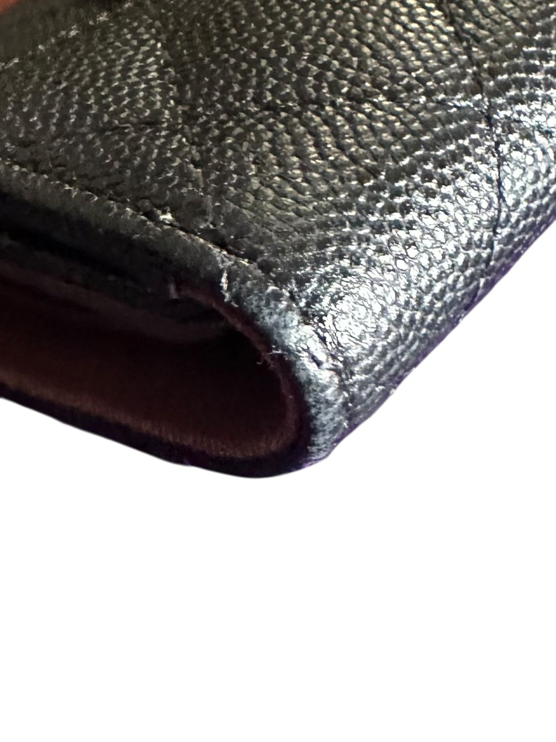 Chanel Caviar Leather 4 Ring Key Holder - Black, GHW