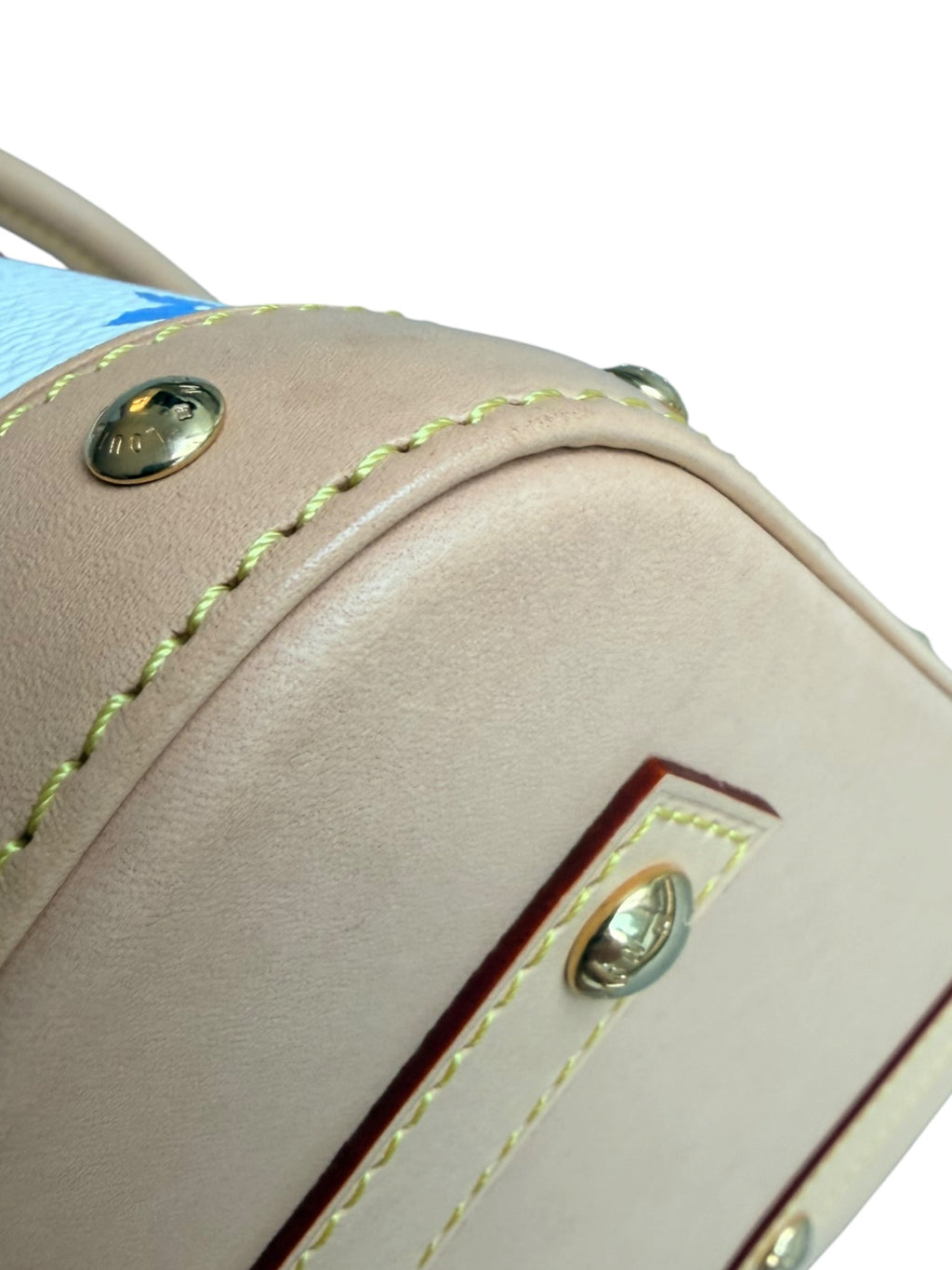Louis Vuitton x Takashi Murakami Alma BB in White Multicolor