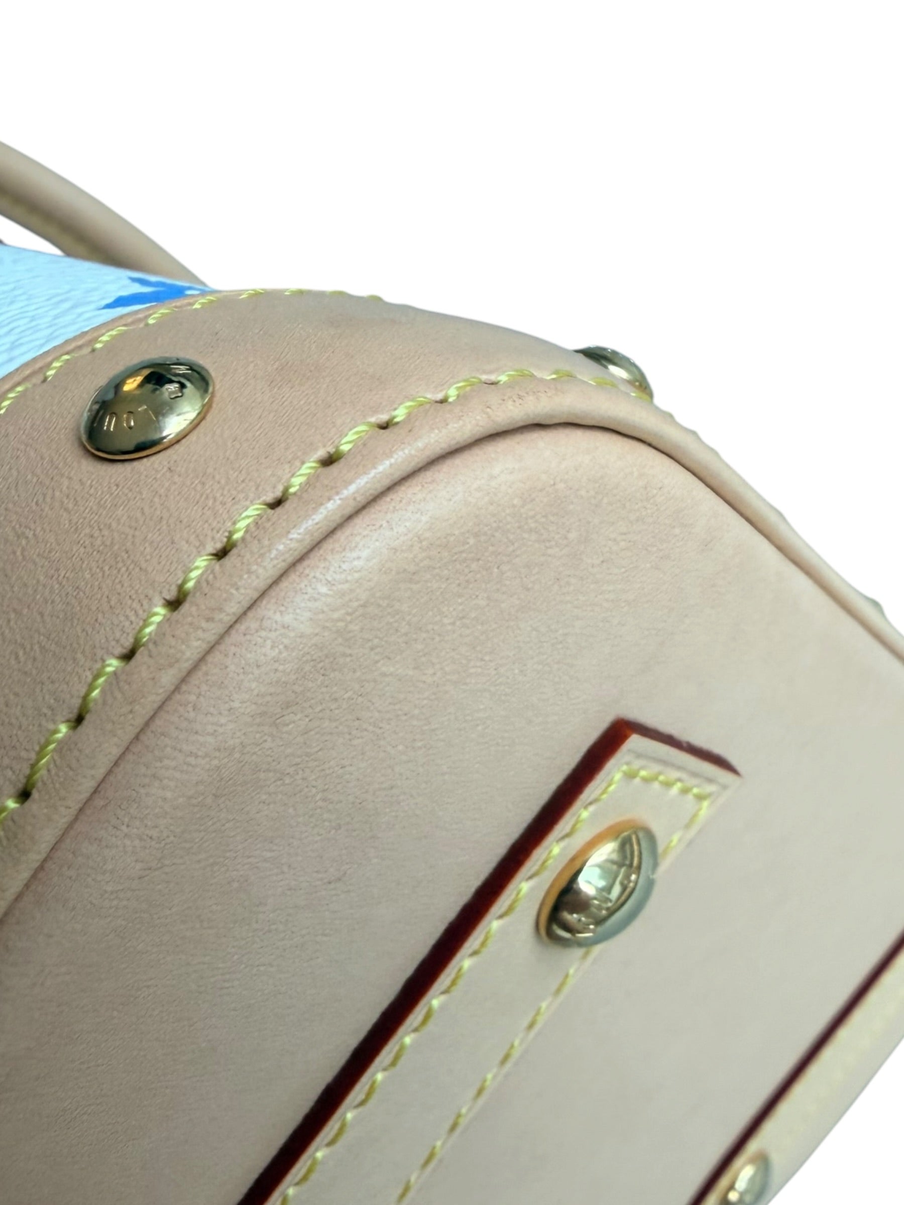 Louis Vuitton x Takashi Murakami Alma BB in White Multicolor