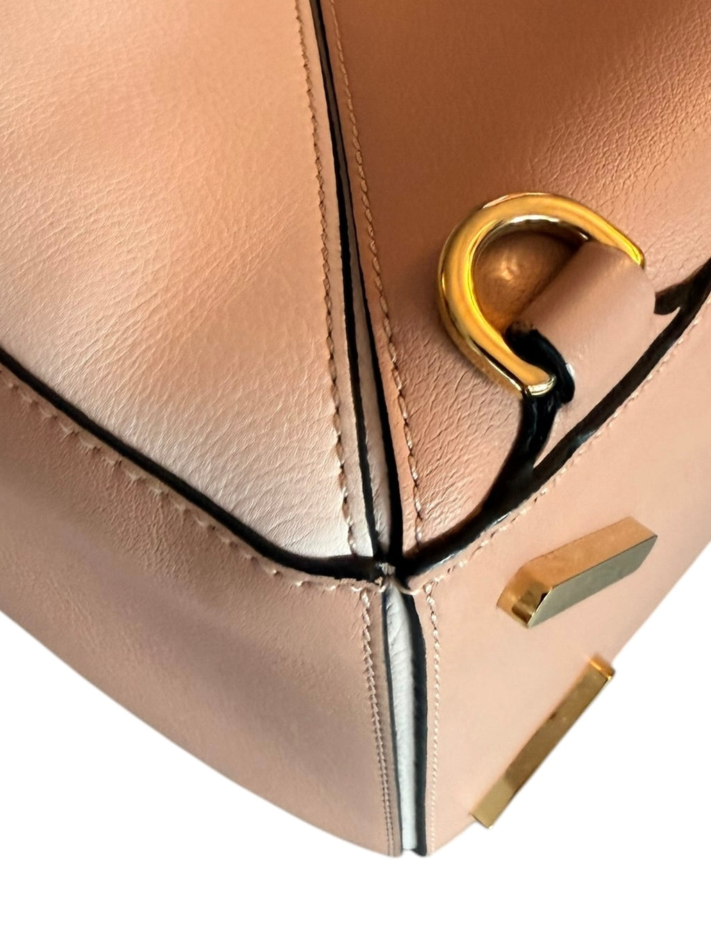 Loewe Medium Classic Puzzle 2 Way Tricolor in Blush Pink