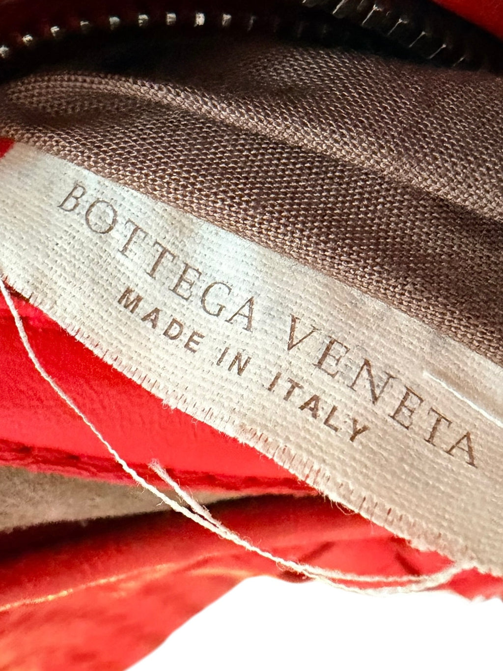 Bottega Veneta Intrecciato Nappa Maxi Belly Hobo Bag in Flame Red