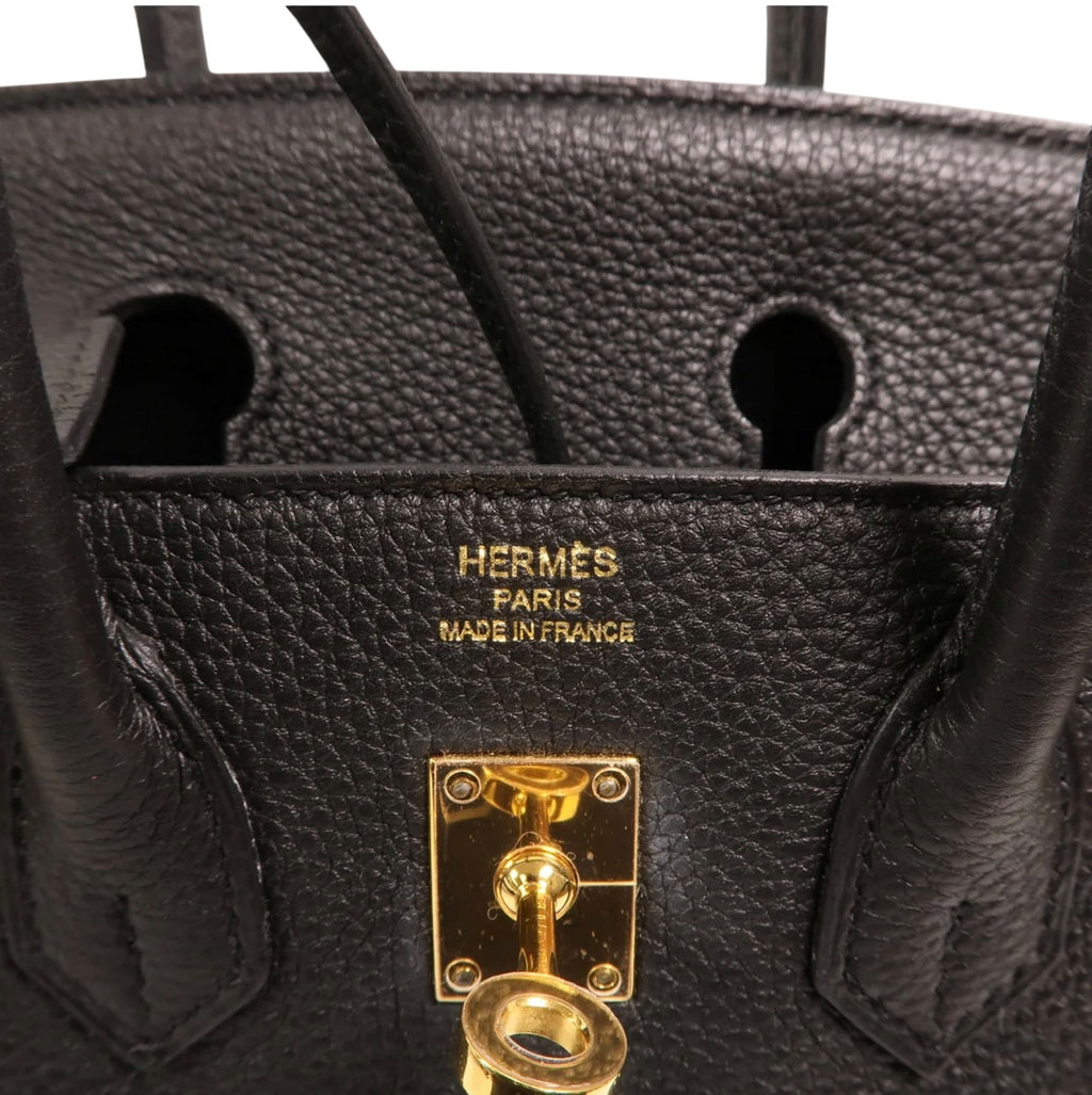 Hermés Birkin 25 Noir Togo GHW X Stamp (PRE-SALE)