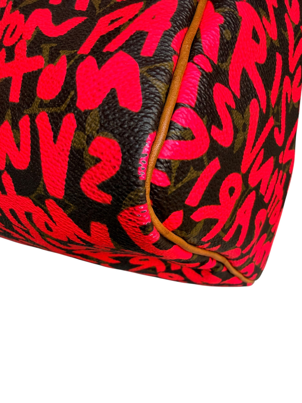 Louis Vuitton x Stephen Sprouse Monogram Speedy 30 in Fuchsia Pink